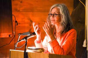 Sandra Hoffmann im Chorherrenhaus