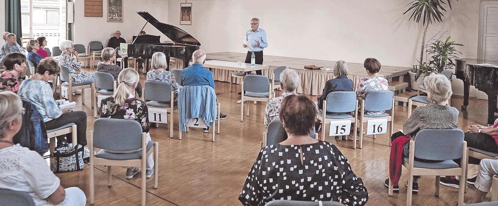 Neustart des Literaturklub am 20.07.2021 im Stiftshof